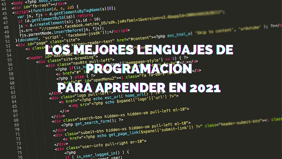 Los mejores lenguages de programación para aprender en 2021